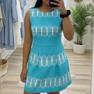 100% Cotton Taylor Baby Blue Dress